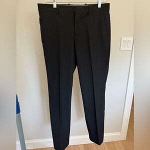 Perry Ellis Slim Fit Stretch Black Dress Pants